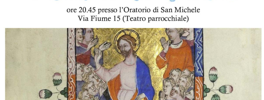 Lectio Divina 2026 - Oratorio San Michele -Teatro Parrocchiale - Rivarolo Canavese